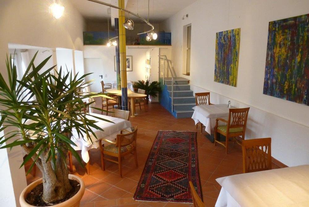 Hotel Alpenblick Garni Uberlingen Restaurant billede