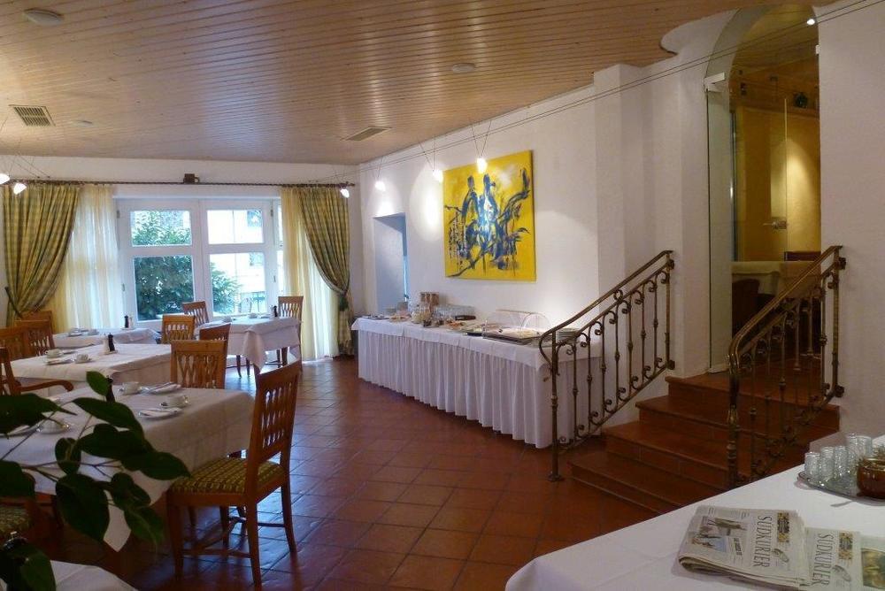 Hotel Alpenblick Garni Uberlingen Restaurant billede